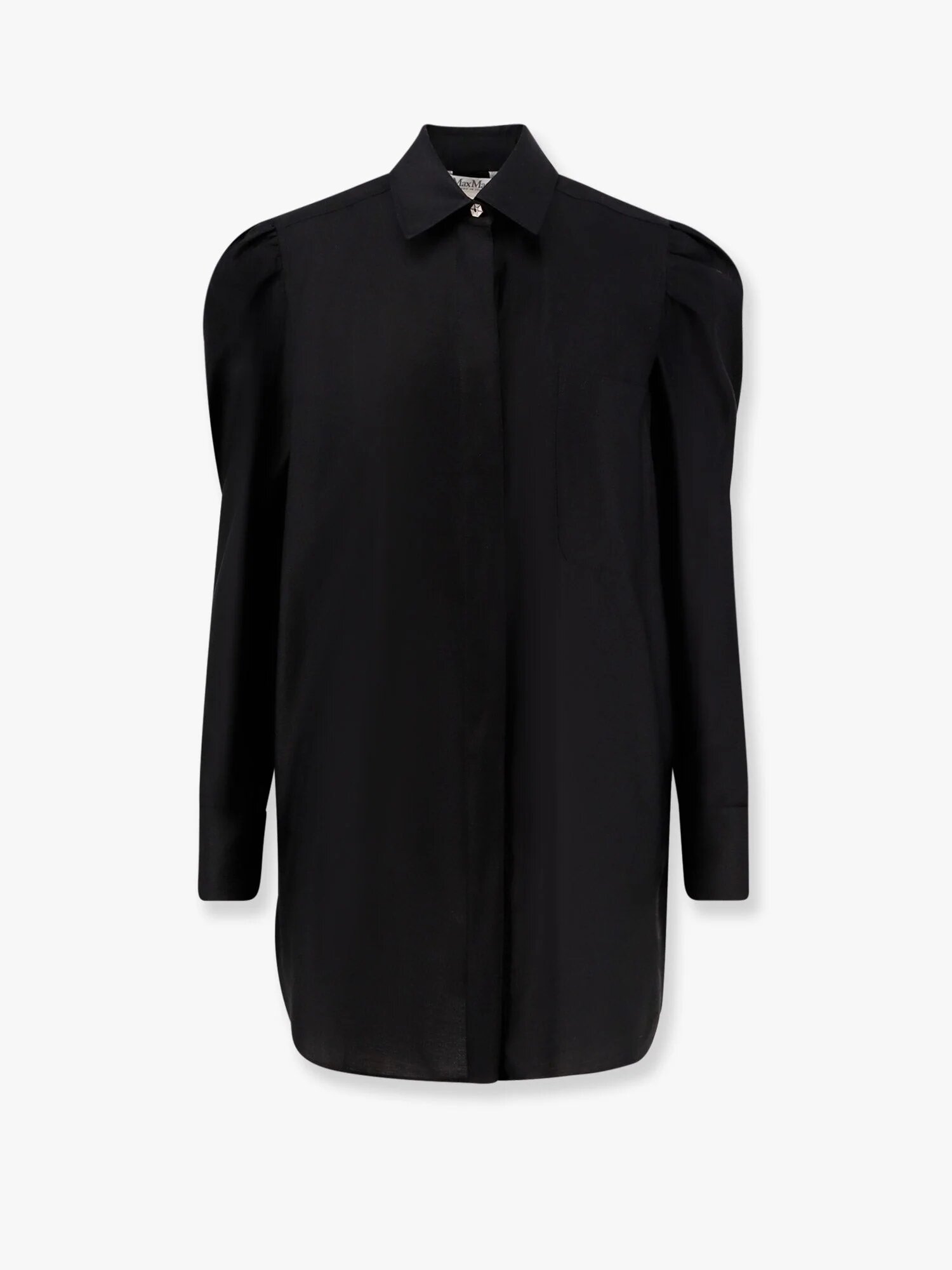 Рубашка Max Mara, размер 44 IT, черный