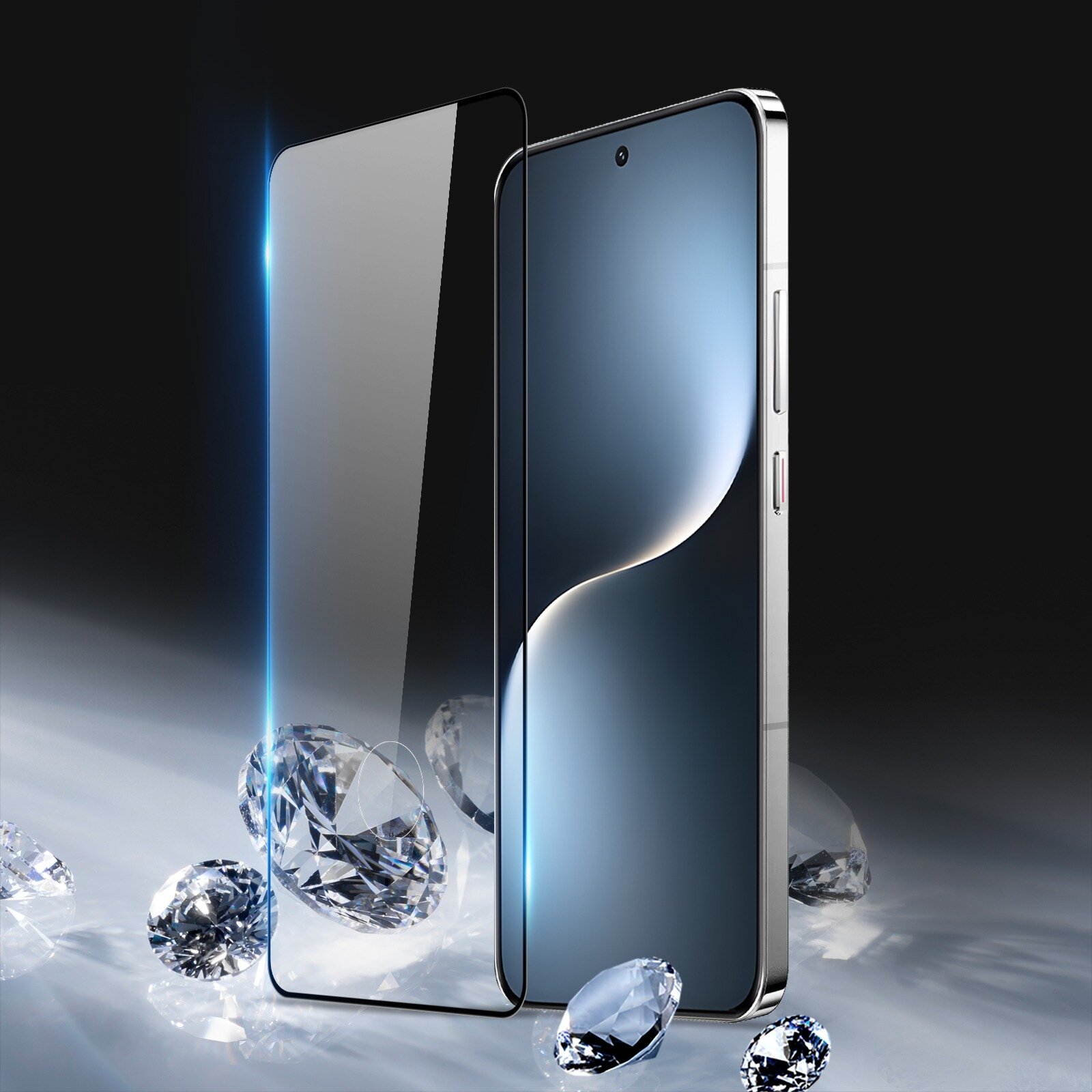 Защитное стекло из закаленного стекла для Honor Magic 7 Pro, от Dux Ducis серия CURVED-65 Full Screen Glass — фото 1