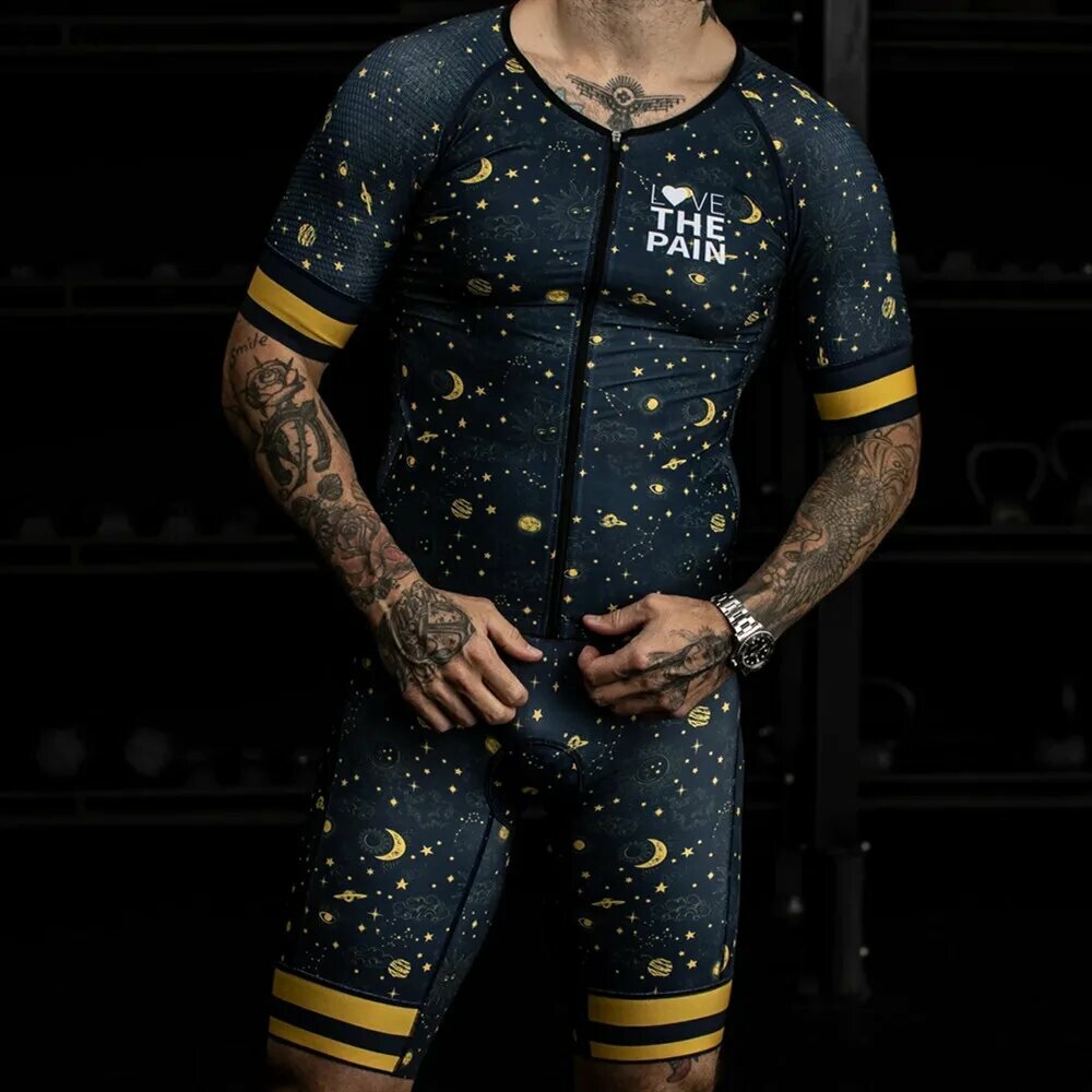 Велокомплект  размер 2XL темно-синий