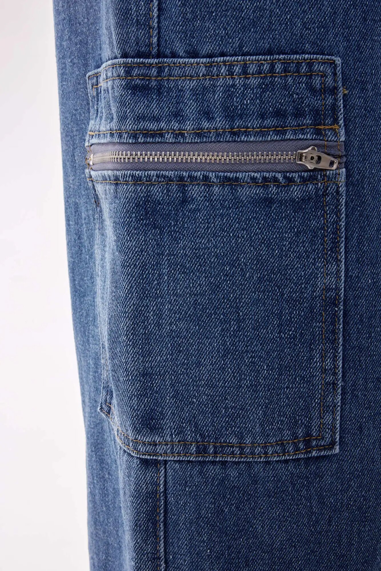 Джинсы Selfie, размер L, cиний — фото 1