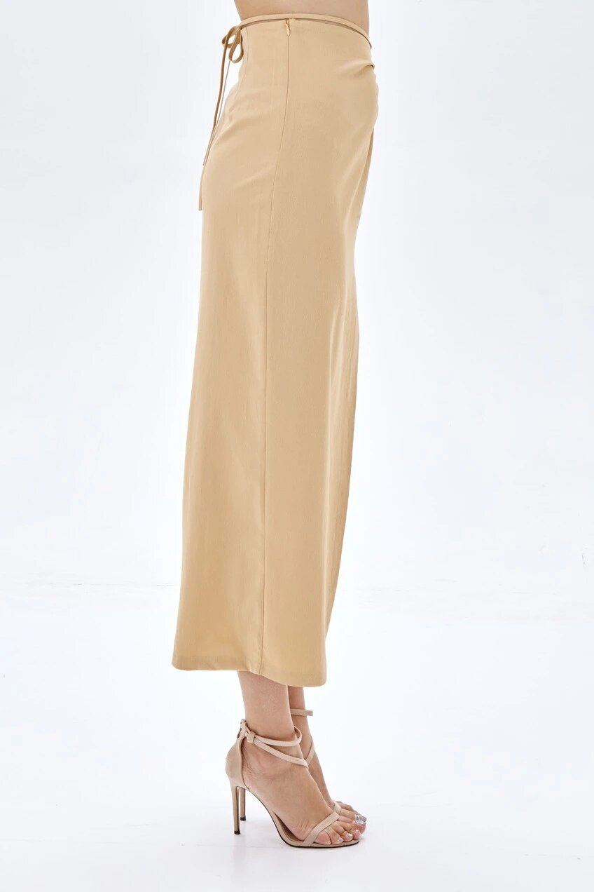 Юбка Selfie, размер M, охра — фото 1