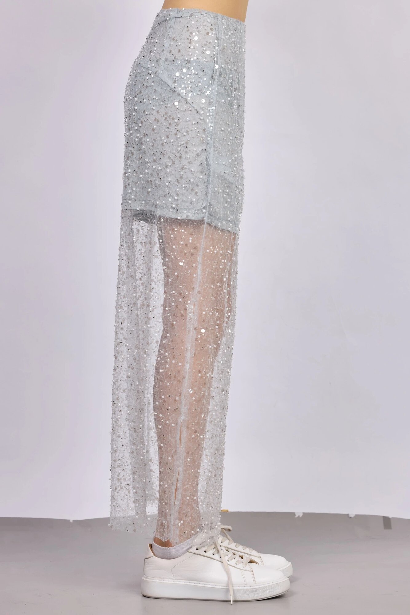 Юбка Selfie, размер L, серый — фото 1