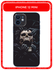Чехол на Apple iPhone 12 mini / Айфон 12 Мини с принтом Череп 29