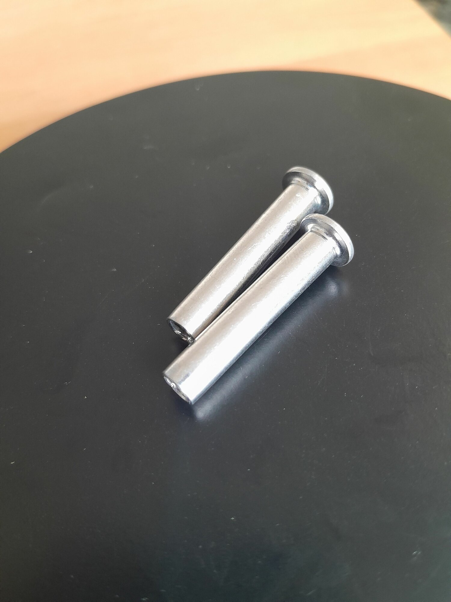 Наконечник с кнопочной головкой из нержавеющей стали А4 для обжима на трос 3 мм 2 шт