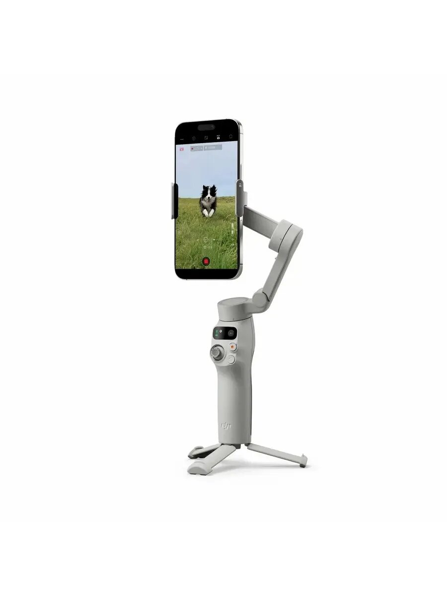 Стабилизатор DJI Osmo Mobile 7, для смартфонов, 3-х осевая система стабилизации, белый