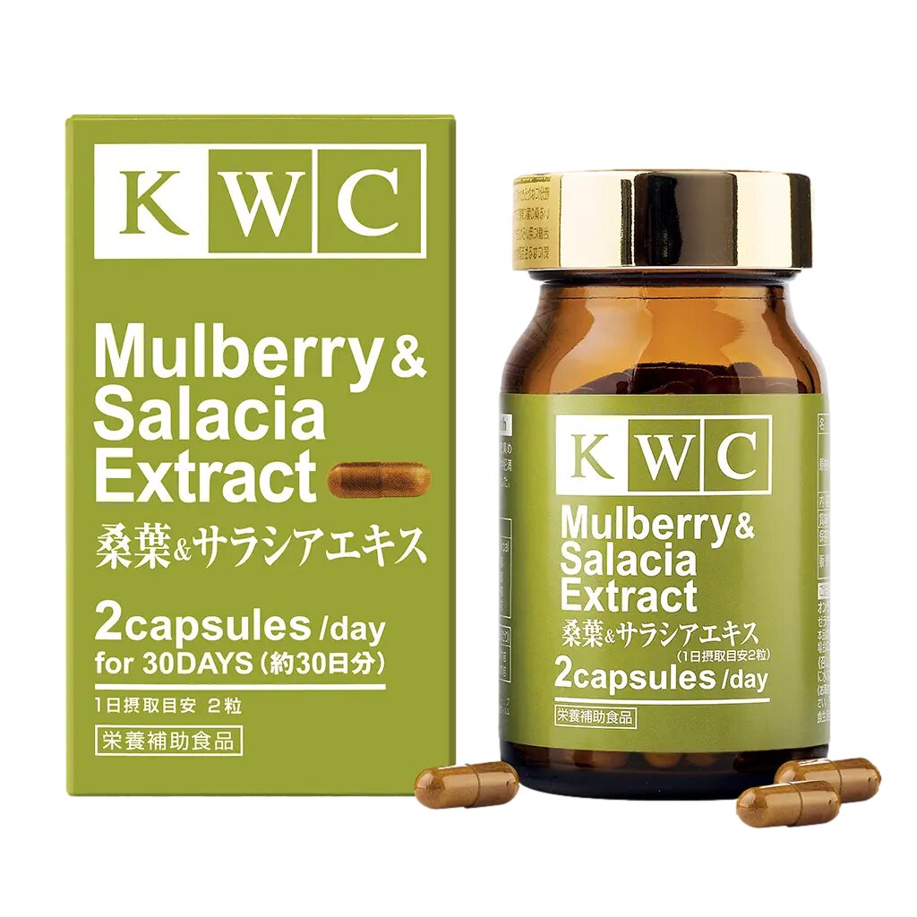 KWC Экстракт Шелковицы и Салации капсулы массой 290 мг 60 шт