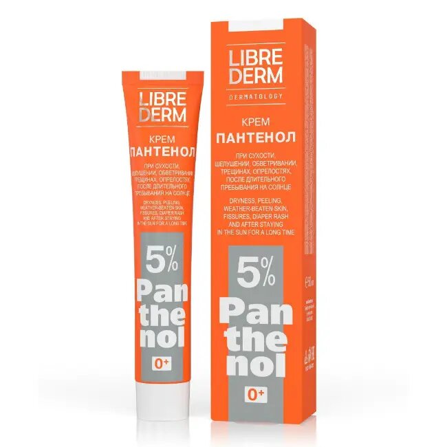Librederm Dermatology Пантенол крем 5% 50 мл 1 шт