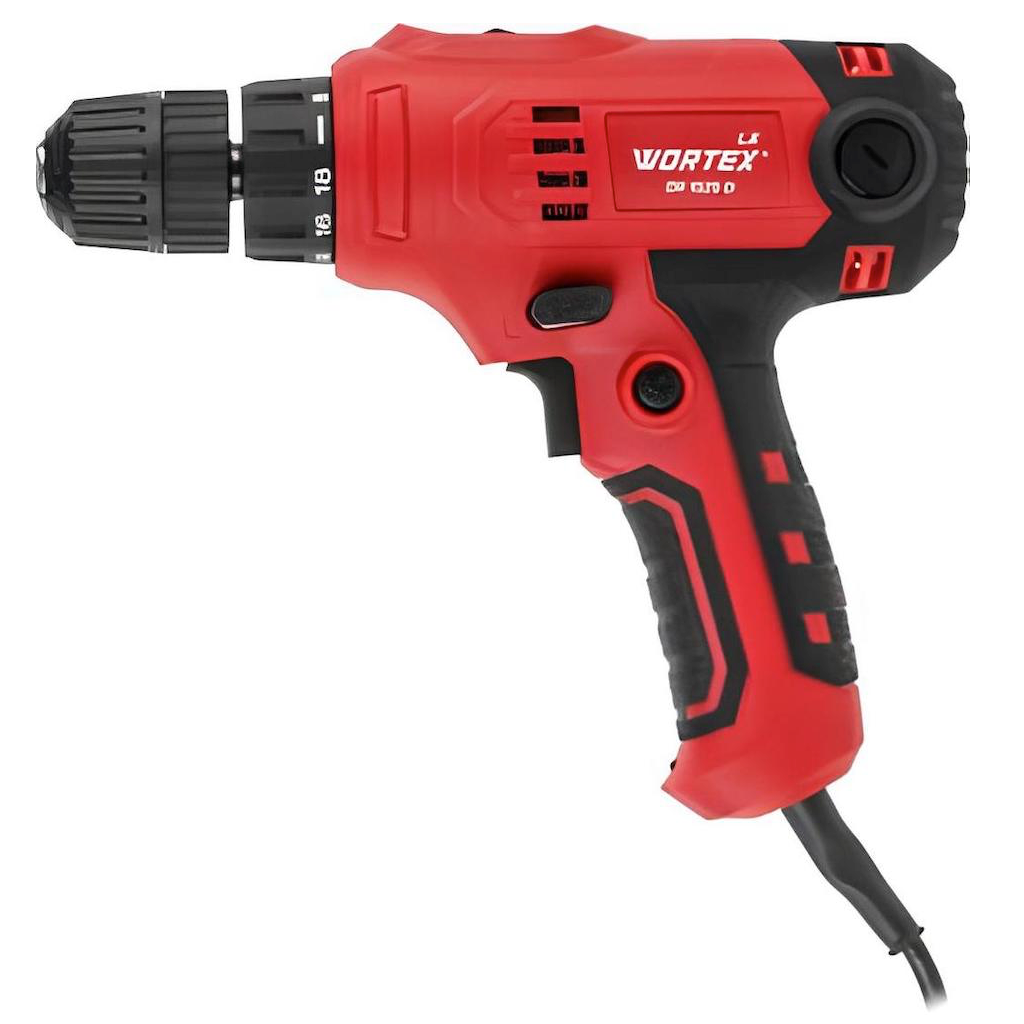 Дрель-шуруповерт сетевая 400 Вт WORTEX LX DR 1025 D (1335878)