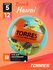 Мяч для пляжного волейбола TORRES Hawaii V32075B, размер 5
