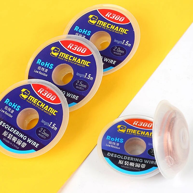SFDER Фитиль для удаления припоя Solder Wick 1 0 1 5 2 0 2 5 3 0 3 5 4 0 мм  3 0mm