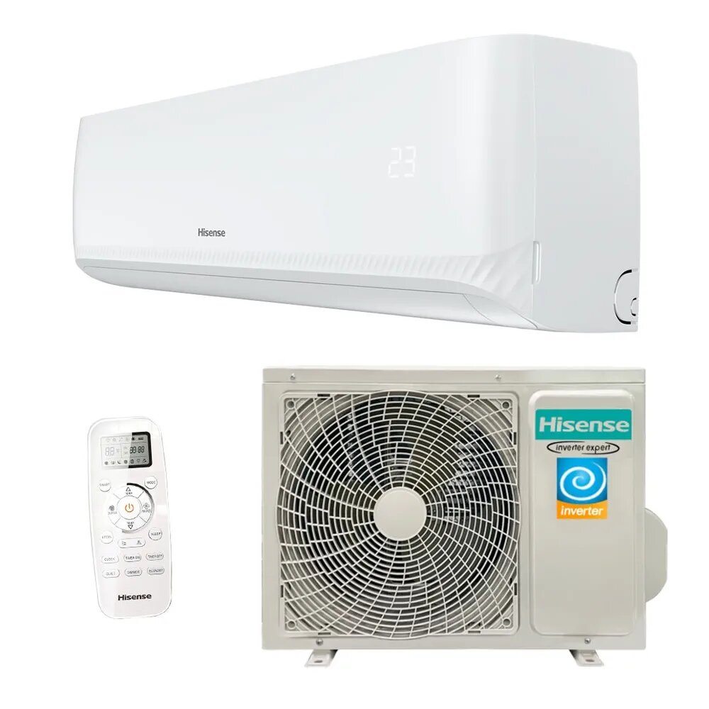 Инверторная сплит-система Hisense серии CITY DC Inverter AS-07UW4RYRCM00 (комплект) 22м²