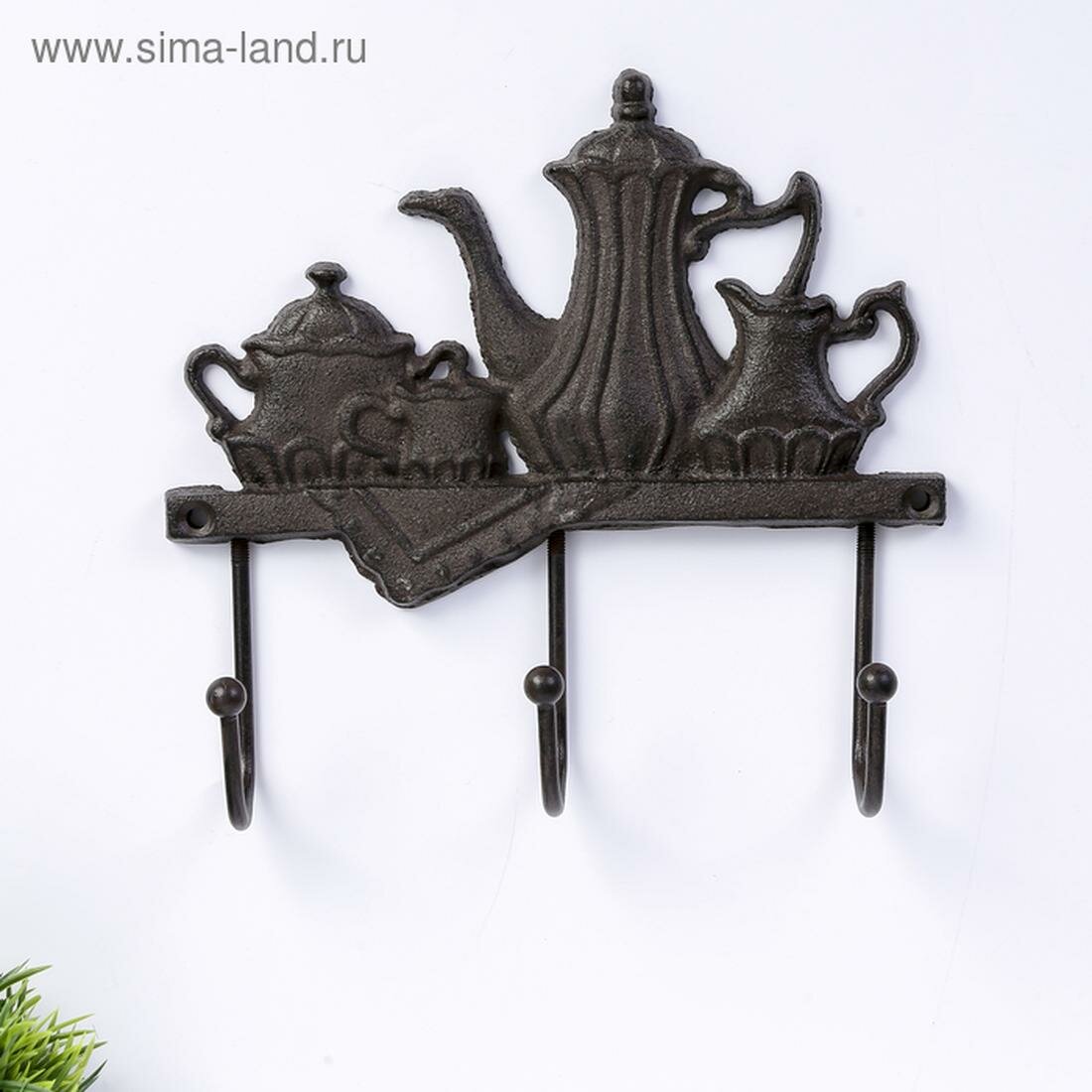 Крючки декоративные Сима-ленд 