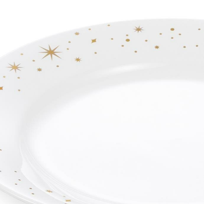 Тарелка обеденная Tescoma GRACIE Stella, диаметр 27 см, фарфор — фото 1