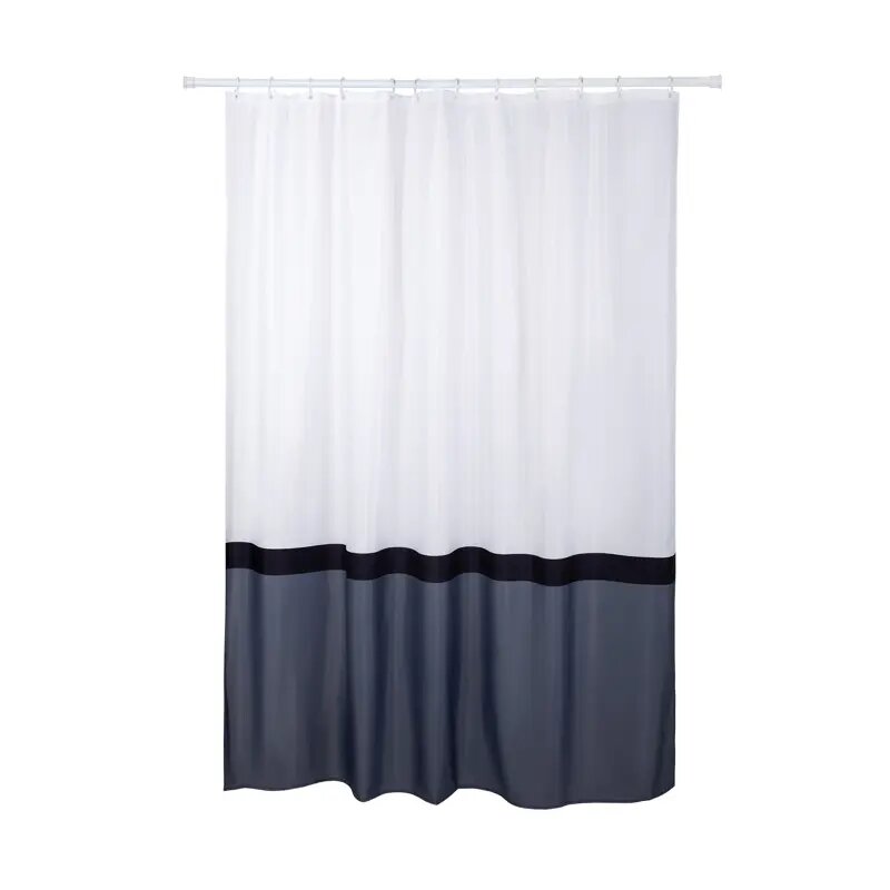 Штора для ванной Iddis Marble LM07P18i11 200x180 см полиэстер цвет серый/белый