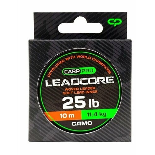 Лидкор Camo 10 м 25lb