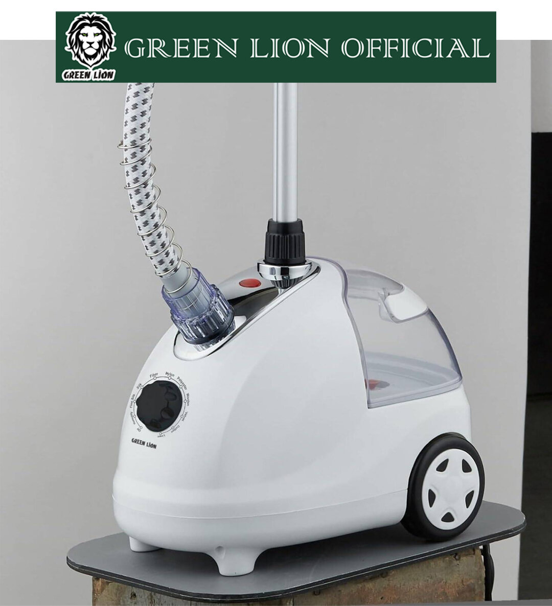 Отпариватель для одежды Green Lion, 10 режимов, быстрый нагрев, 2000 Вт, паровой утюг — фото 1