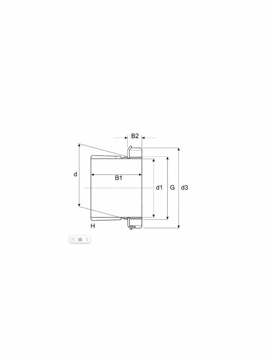 Втулка H314 TECHNIX — фото 1
