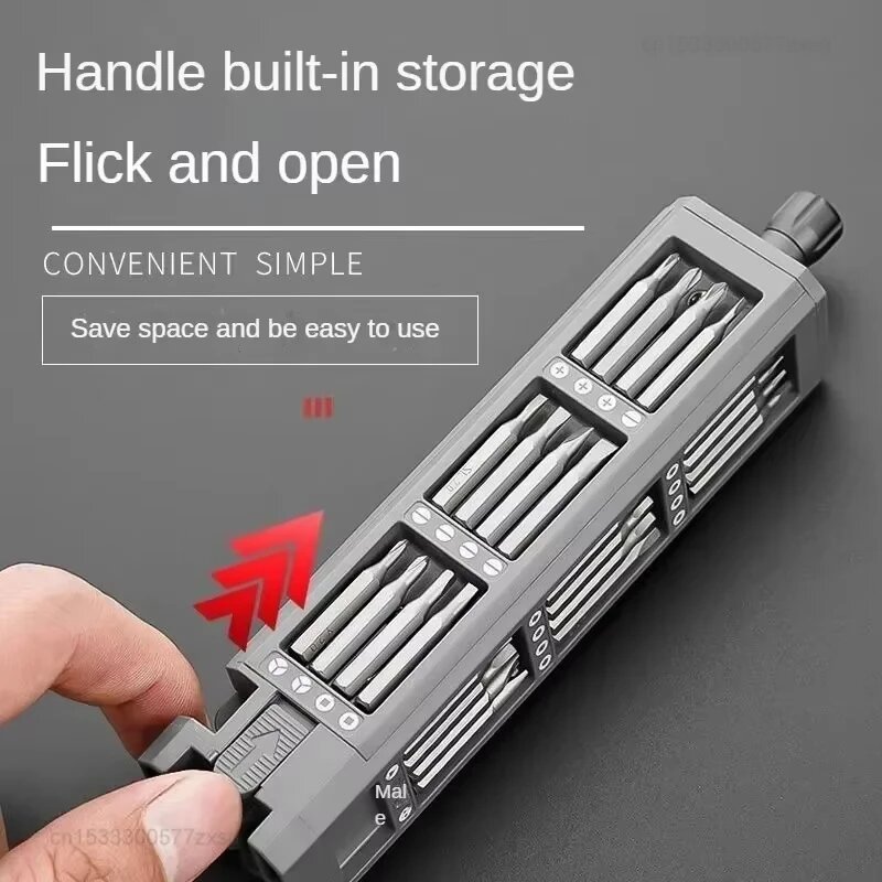 Отвертки Xiaomi Набор отверток Xiaomi AIRAJ 30 40, 44 в 1, прецизионные магнитные биты, многофункциональные профессиональные инструменты для обслуживания, скрытое хранилище, 40 in 1