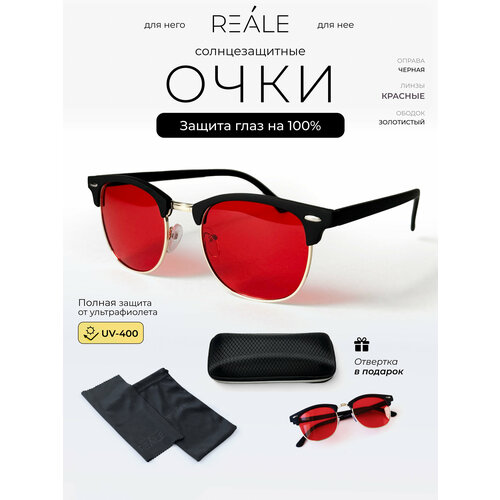 фото Солнцезащитные очки reale, красный