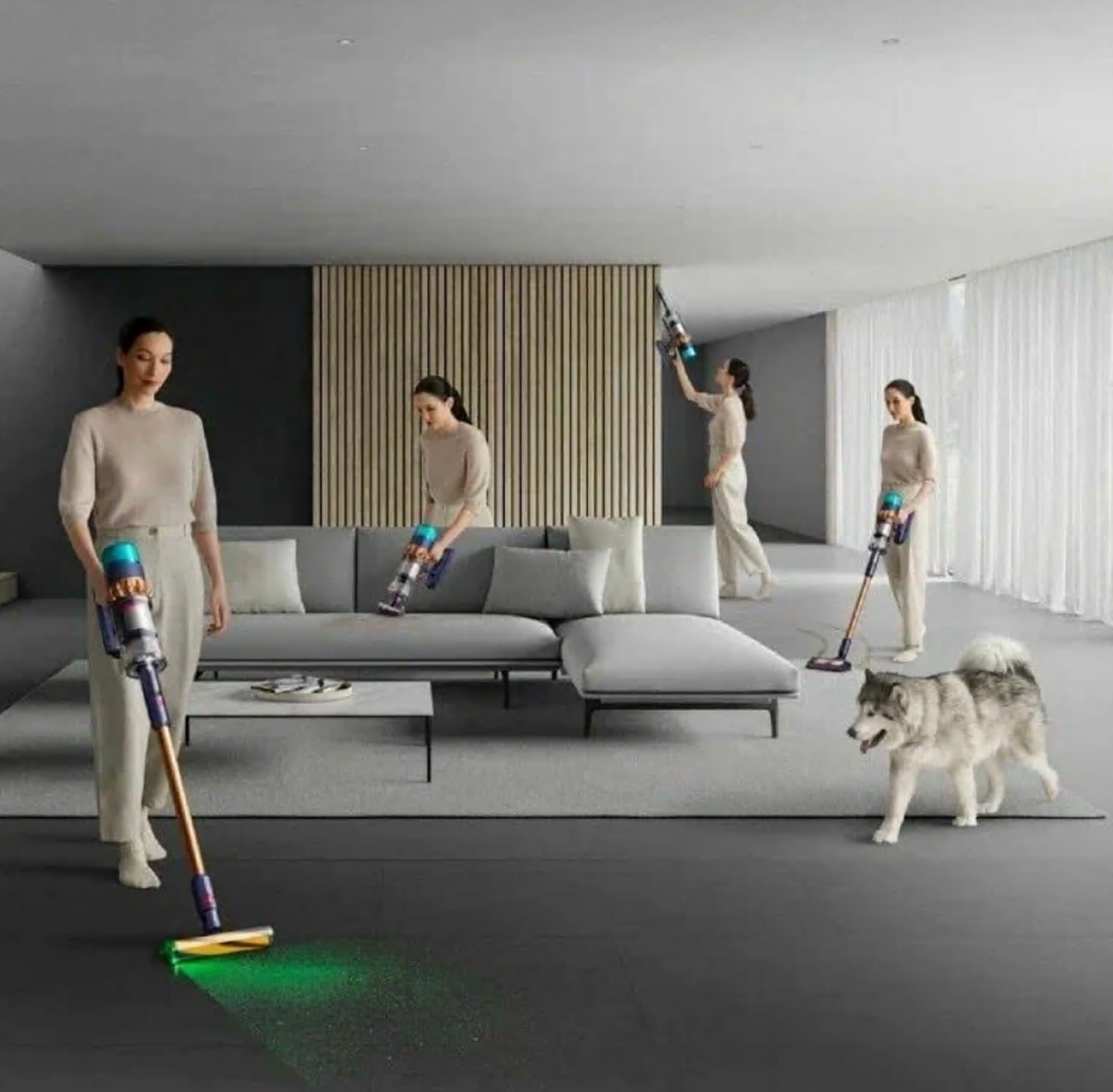 Пылесос Dyson Gen5Detect (SV23) MY, Prussian Blue/Copper, сухая уборка — фото 1