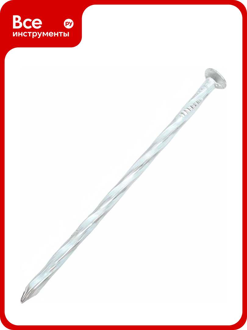 Винтовые гвозди Gigant оцинкованные 35x80 мм 5 кг (примерно 998 шт) G-925571