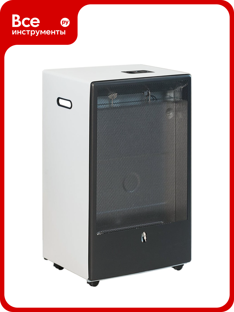 Газовый обогреватель каминного типа ТМС 42 кВт белый BLUE BELLE White 4813451000927