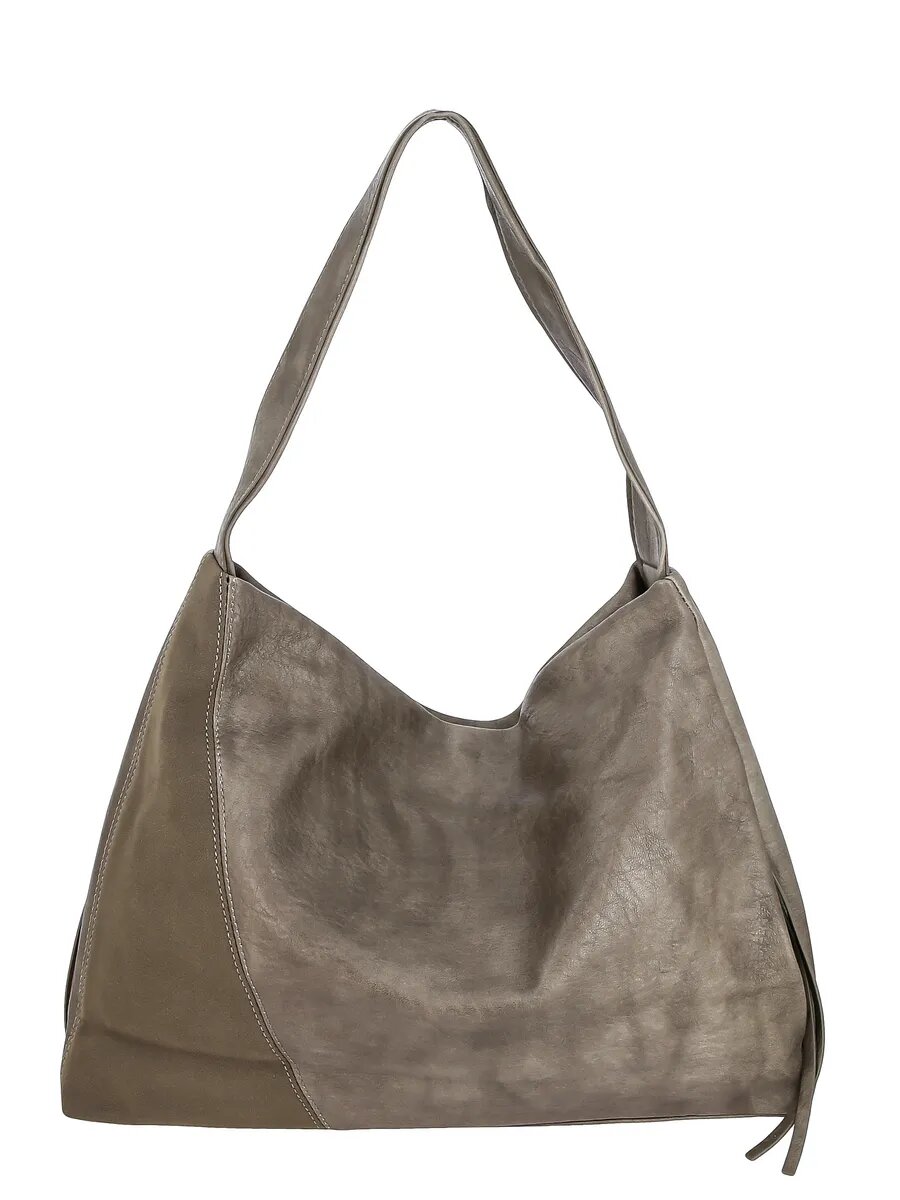 Сумка хобо DAVID JONES, хаки — фото 1