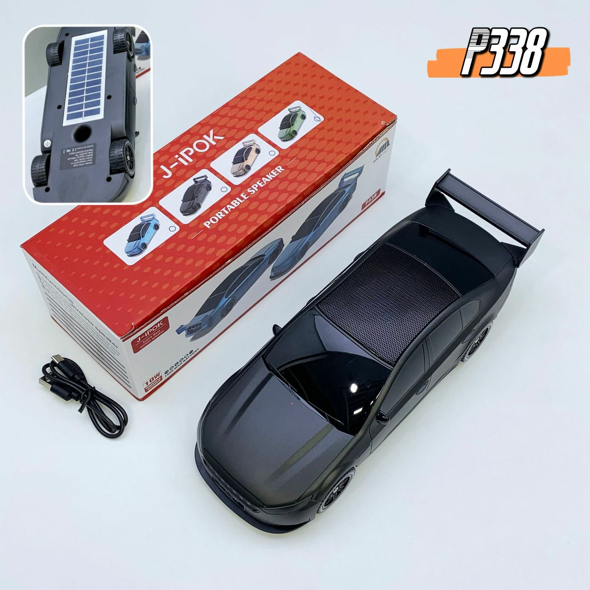 Портативная колонка в форме спортивного автомобиля J-Ipok P338T
