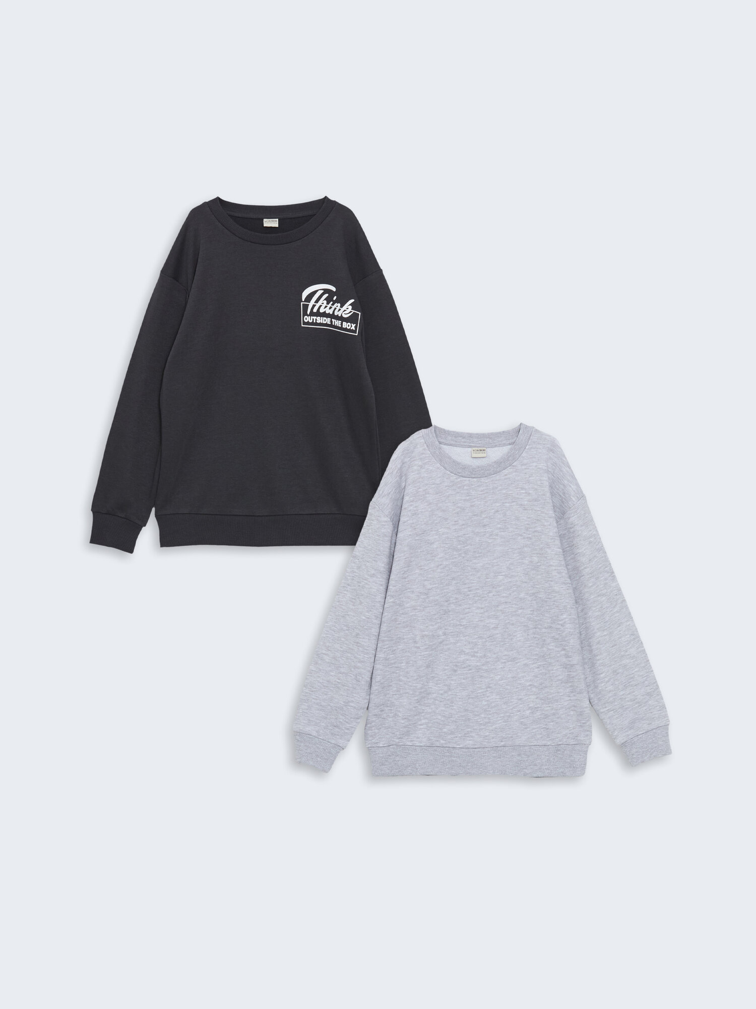 Свитшот LC Waikiki 2шт. размер 12-13 лет anthracite