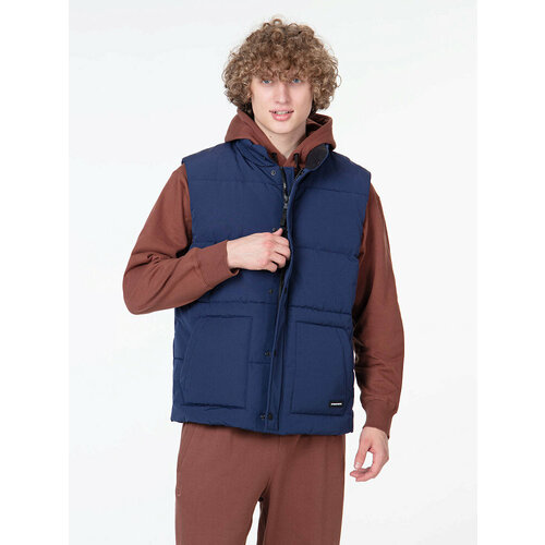 фото Жилет streetbeat down vest, размер m, синий