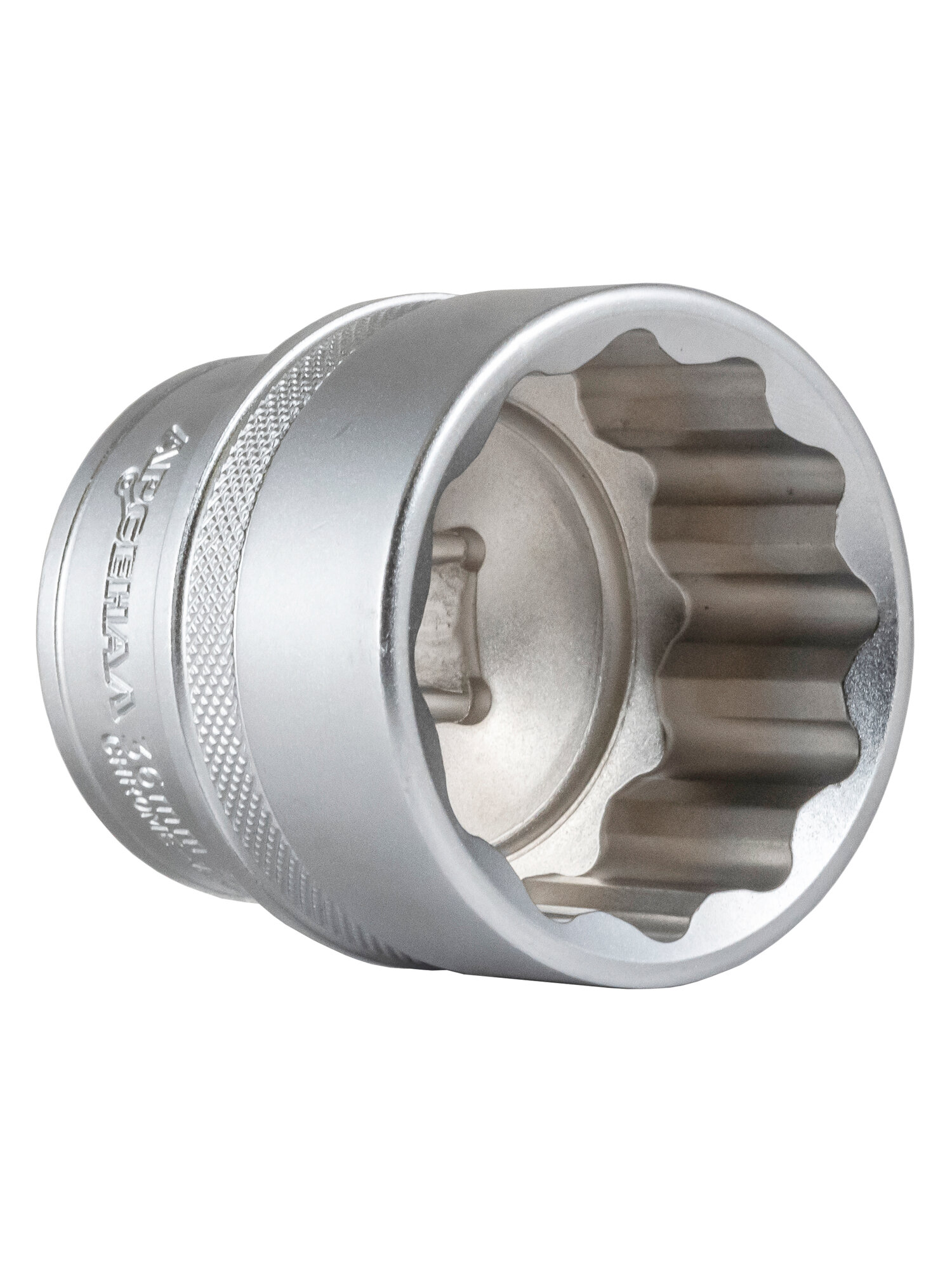 Головка торцевая, хромованадиевая, 1/2 32мм 12-гр. 1шт. Арсенал — фото 1