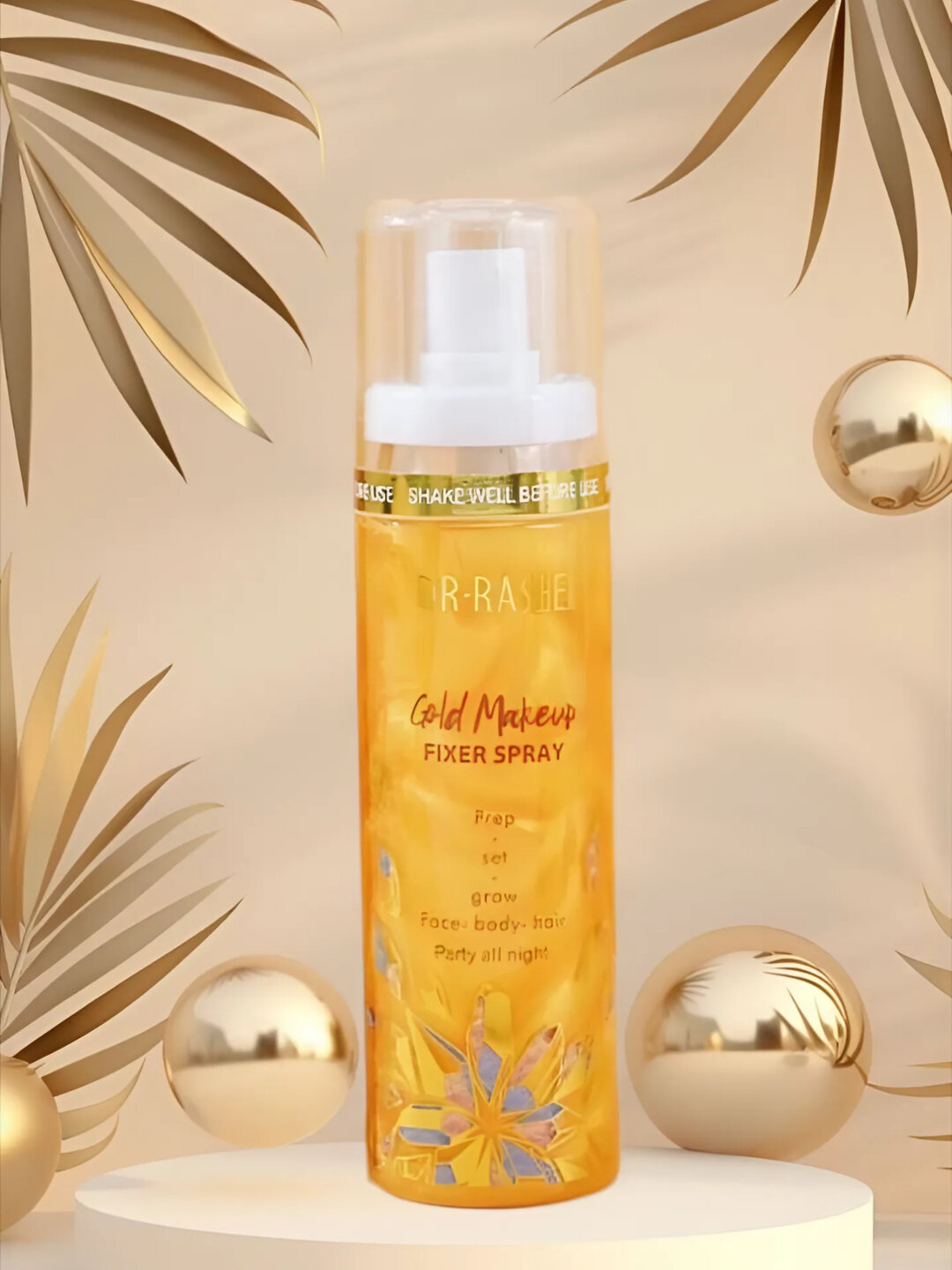 GOLD MAKEUP Professional Fixing Spray – Спрей для фиксации макияжа — фото 1