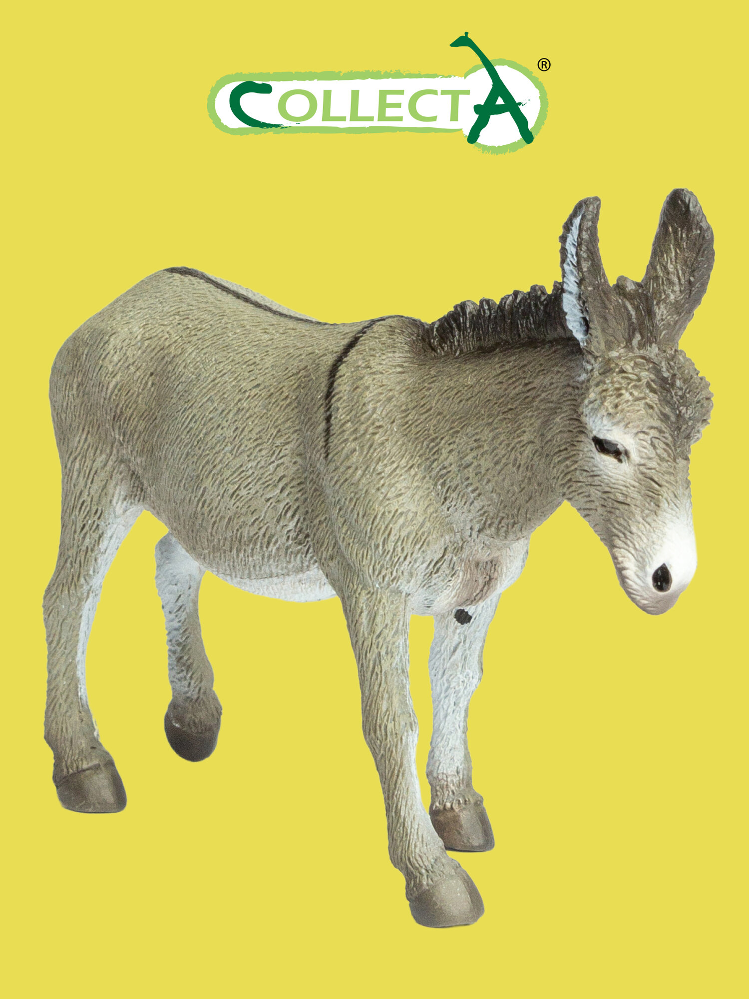 Фигурка животного Collecta "Ослик" коллекционная, высота 8 см, 88934b