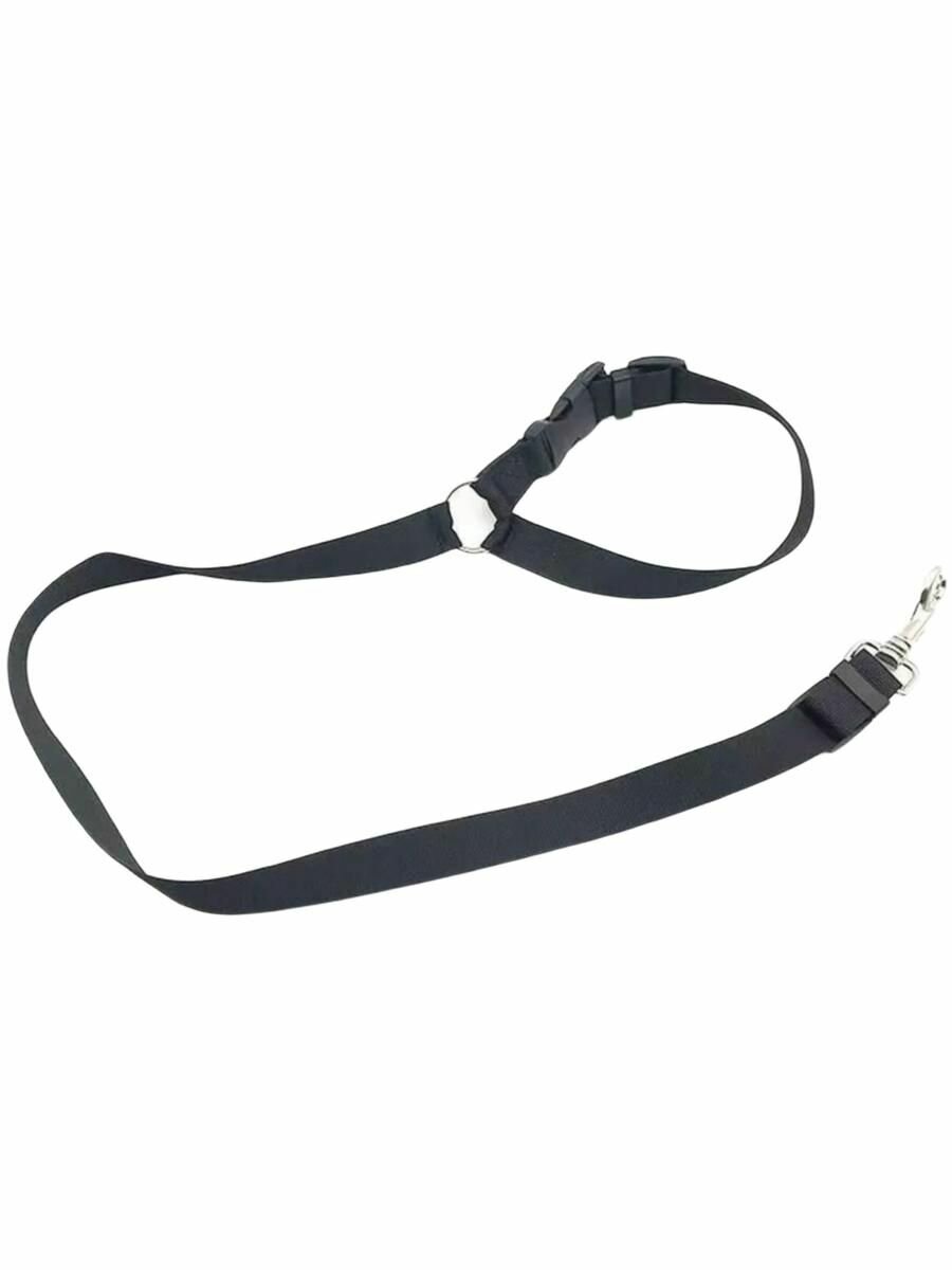 Автомобильный ремень безопасности для собак и кошек с карабином, длина 65 см, прочный материал