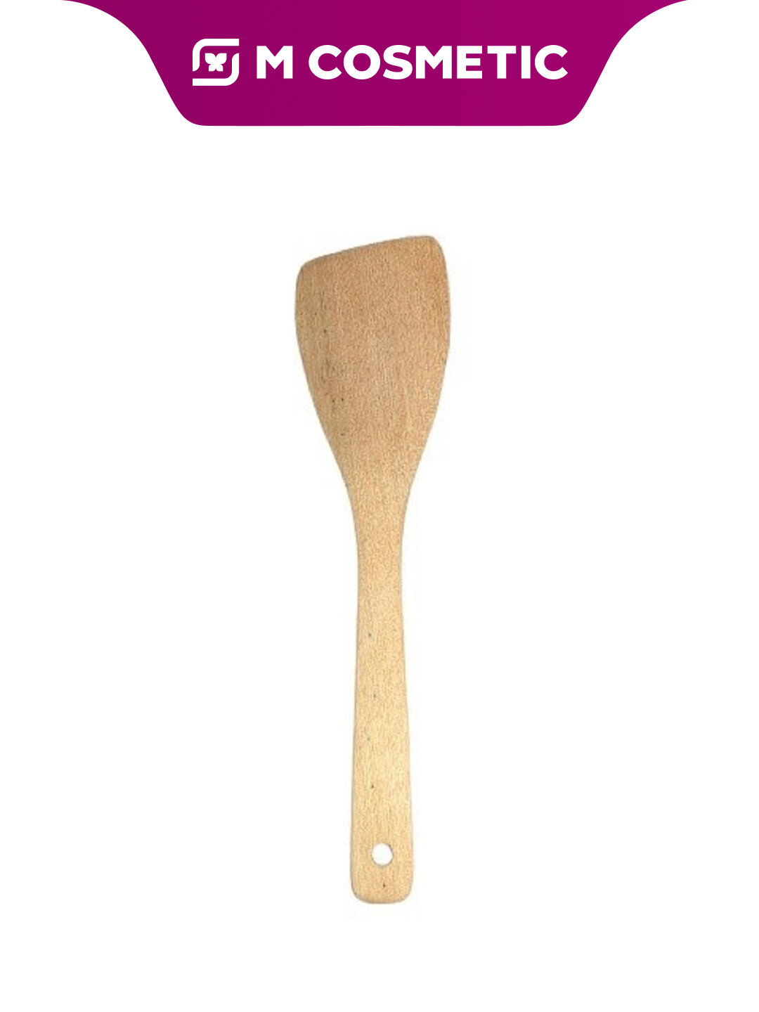 Лопатка ASIA POSUDA, средняя, бамбуковая, светлая, для посудомойки, 1 шт.