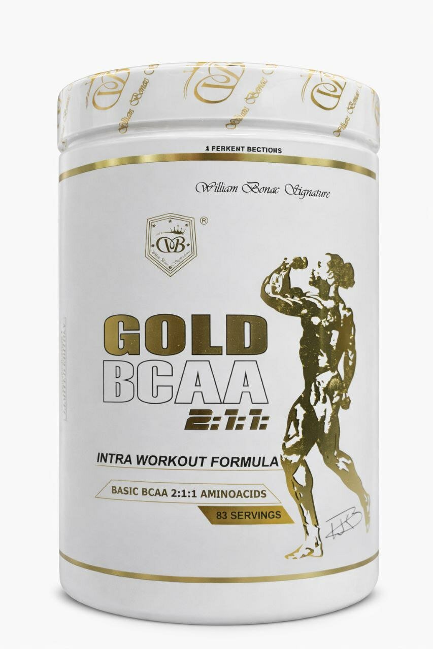 William Bonac BCAA — разветвлённые аминокислоты для восстановления и роста, 500 г (Pina Colada)