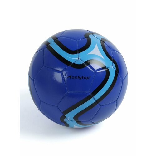 Мяч футбольный ONLYTOP, р. 5 (PVС, камера PVС, машинная сшивка)