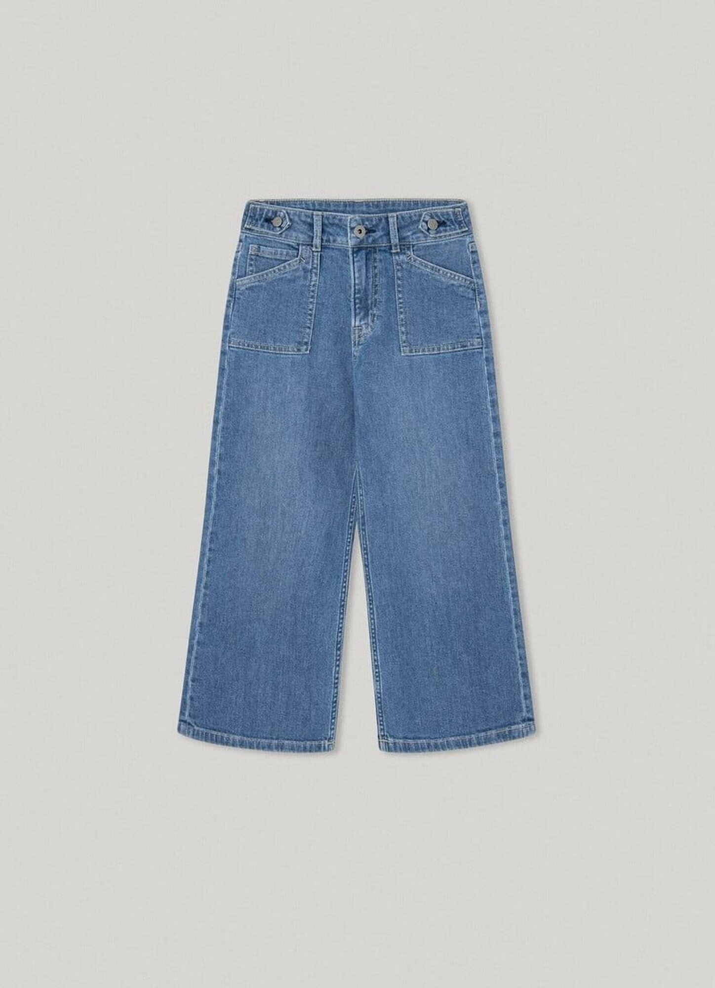 Капри  Pepe Jeans, размер 10, голубой