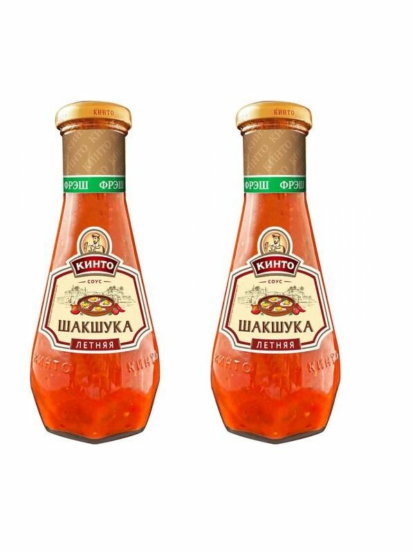 Кинто Соус Шакшука летняя, томатный, 305 г, 2 шт