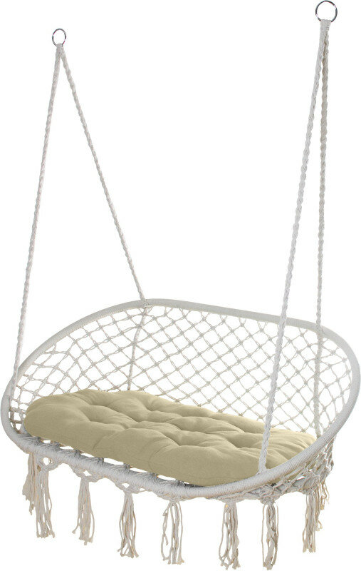 Гамак садовый подвесной Giardino Club 706H0P2 двухместный с подушкой 130*150*72 см