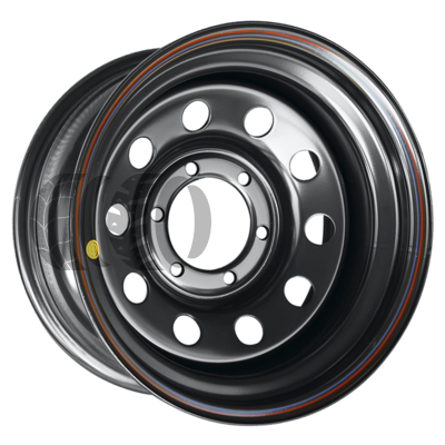 Колесный диск Off-Road Wheels Тойота Ниссан 7.00x16.00/6x139.70 D110.00 ET30.00 Черный