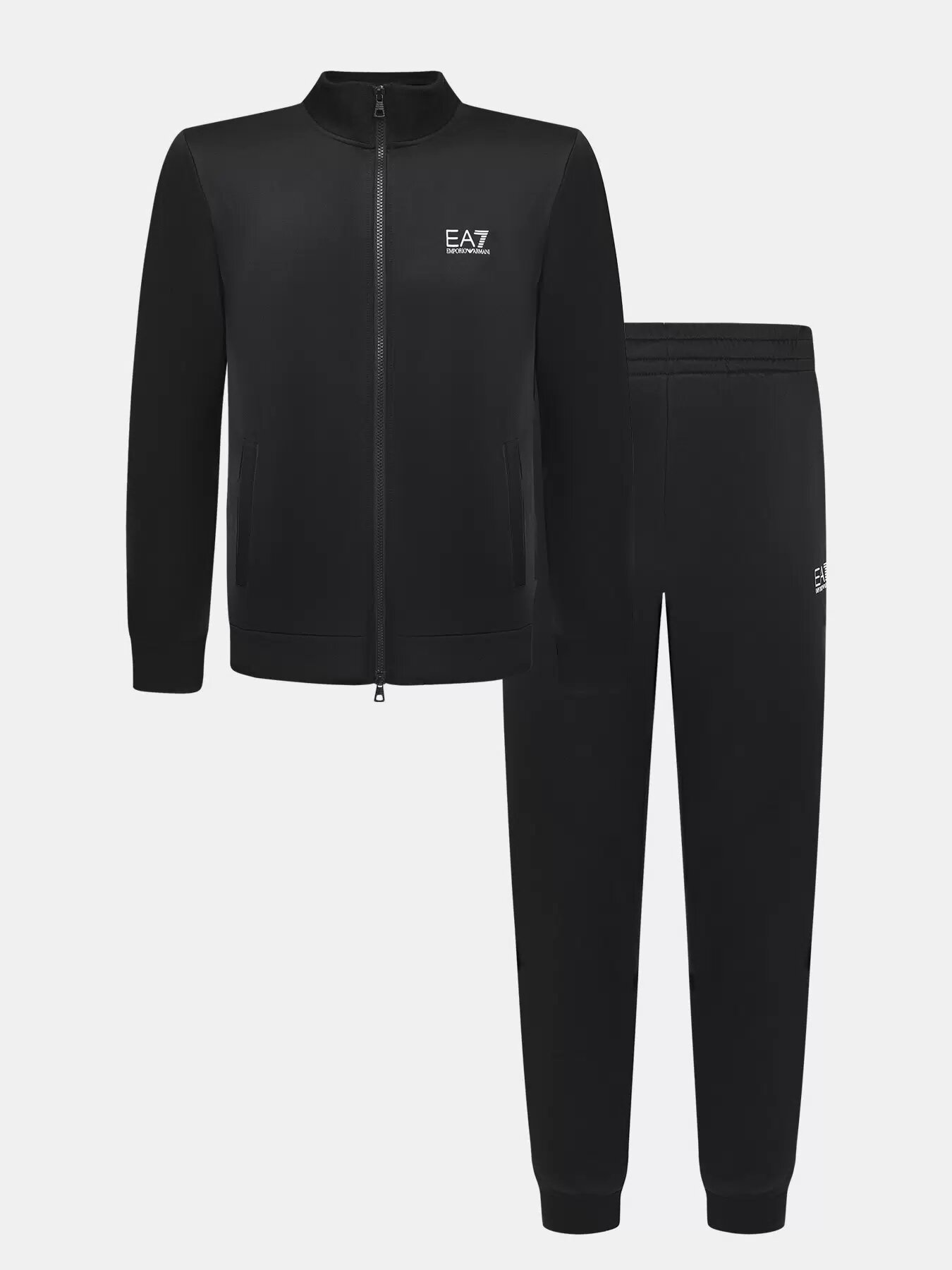 Костюм спортивный EA7 EMPORIO ARMANI, размер L, черный