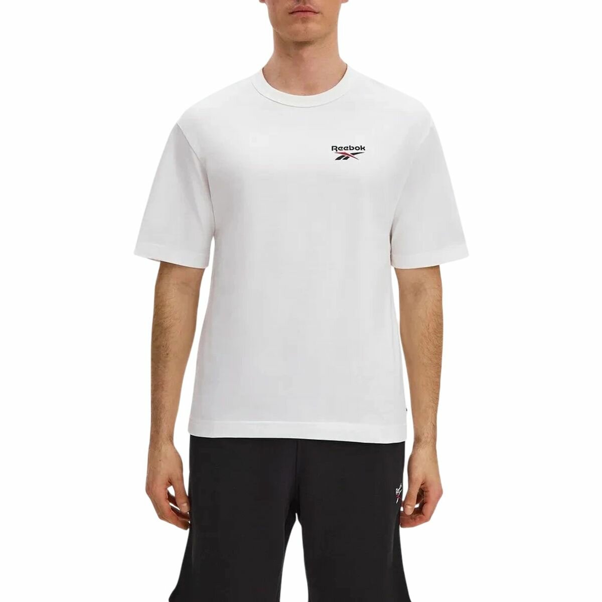 Футболка Reebok Gs Hs Shaq Logo Tee, размер L, белый