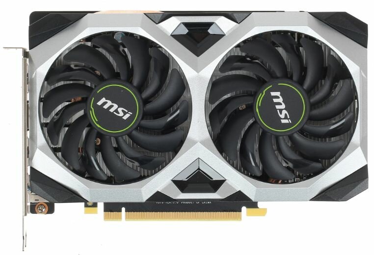 Видеокарта MSI Nvidia GeForce GTX 1660 Ventus XS 6G OC