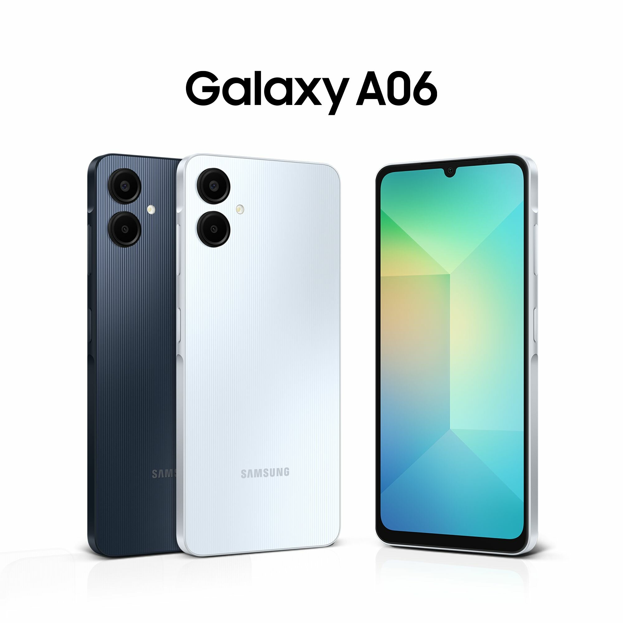 Смартфон Samsung Galaxy A06 SM-A065FLBDCAU 4+64 Gb голубой — фото 1