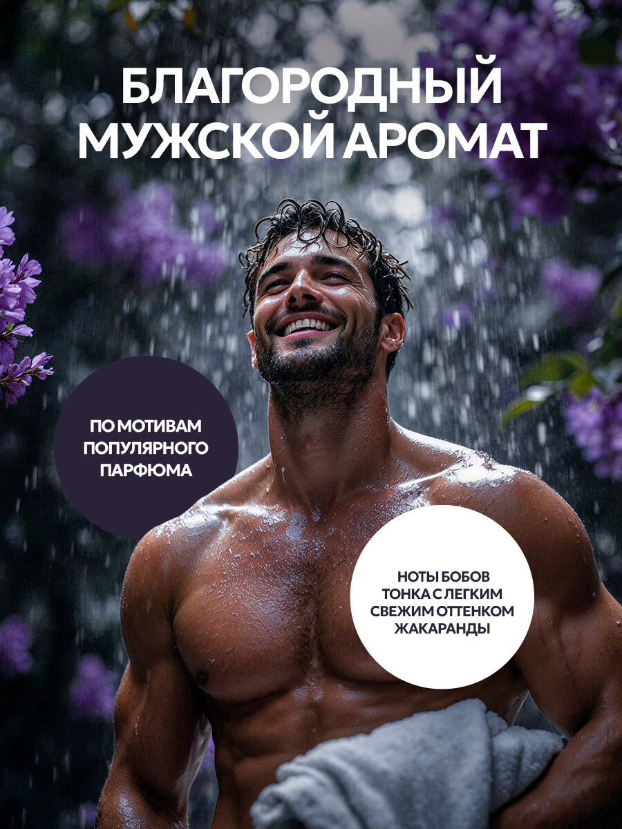Картинки Гель для душа Nice by Septivit, мужской, парфюмированный, канистра, 5 л