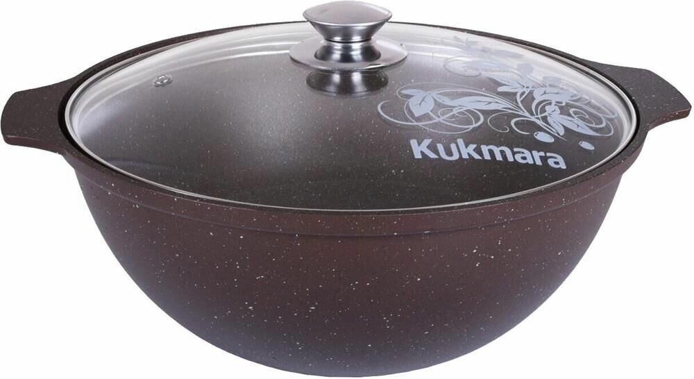 Казан кмк47а а/пр литой 45 литров для плова стекл/кр