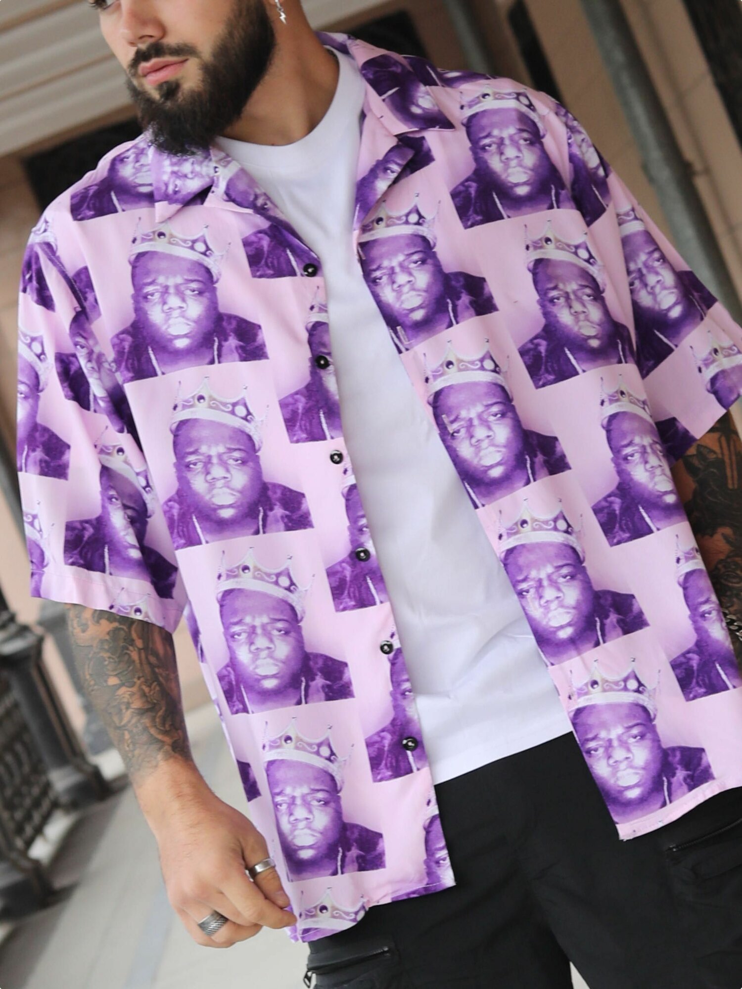 Рубашка MARITAL Арабески морей