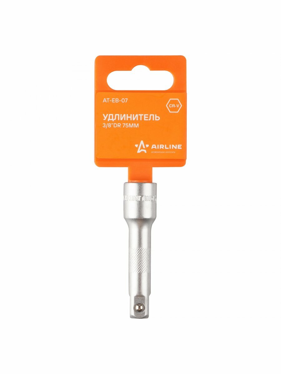 Удлинитель 3/8" DR 75мм AT-EB-07 AIRLINE — фото 1
