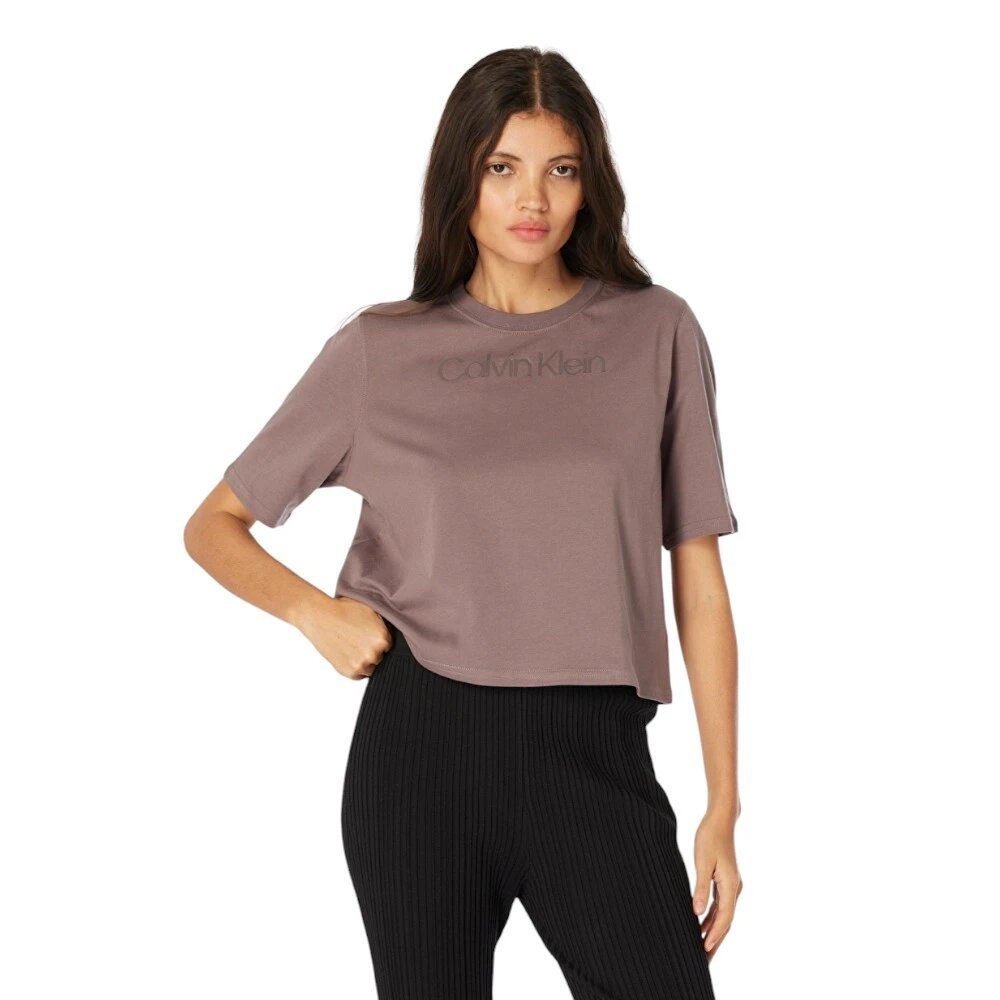 Футболка CALVIN KLEIN, размер  S, коричневый